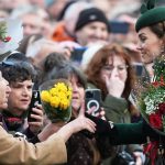 Princess of Wales chats to well-wishers about their experiences with cancer