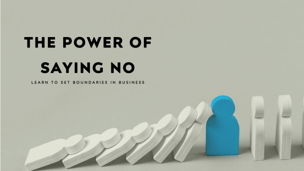 Personal boundaries
