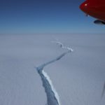 A massive iceberg – larger than New York City – breaks off Antarctica