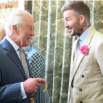 Beckham teams up with King and Queen at Chelsea Flower Show